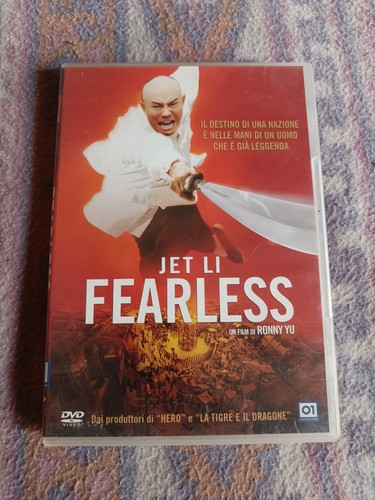 Fearless dvd jet li - fearless,