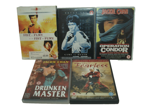 Martial arts asssorted dvd - martial,