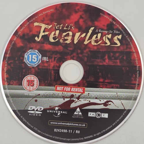 Jet fearless dvd ronny - li's,