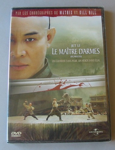 Dvd maitre armes - jet, li