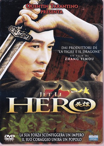Hero dvd steelbook - hero, jet